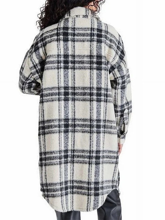 Steve Madden Long Shirt Jacket - Picture 12 of 14